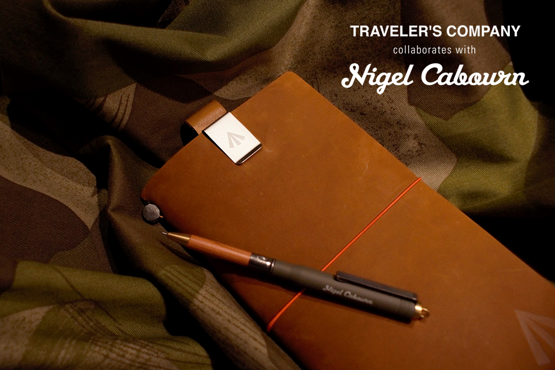 Nigel Cabourn Camel TRAVELER'S notebook