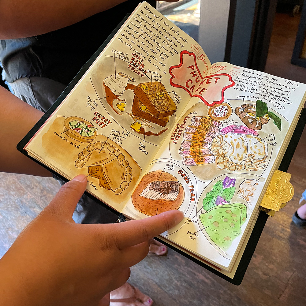 Sketching in a Traveler's Notebook: An Introvert's Guide to