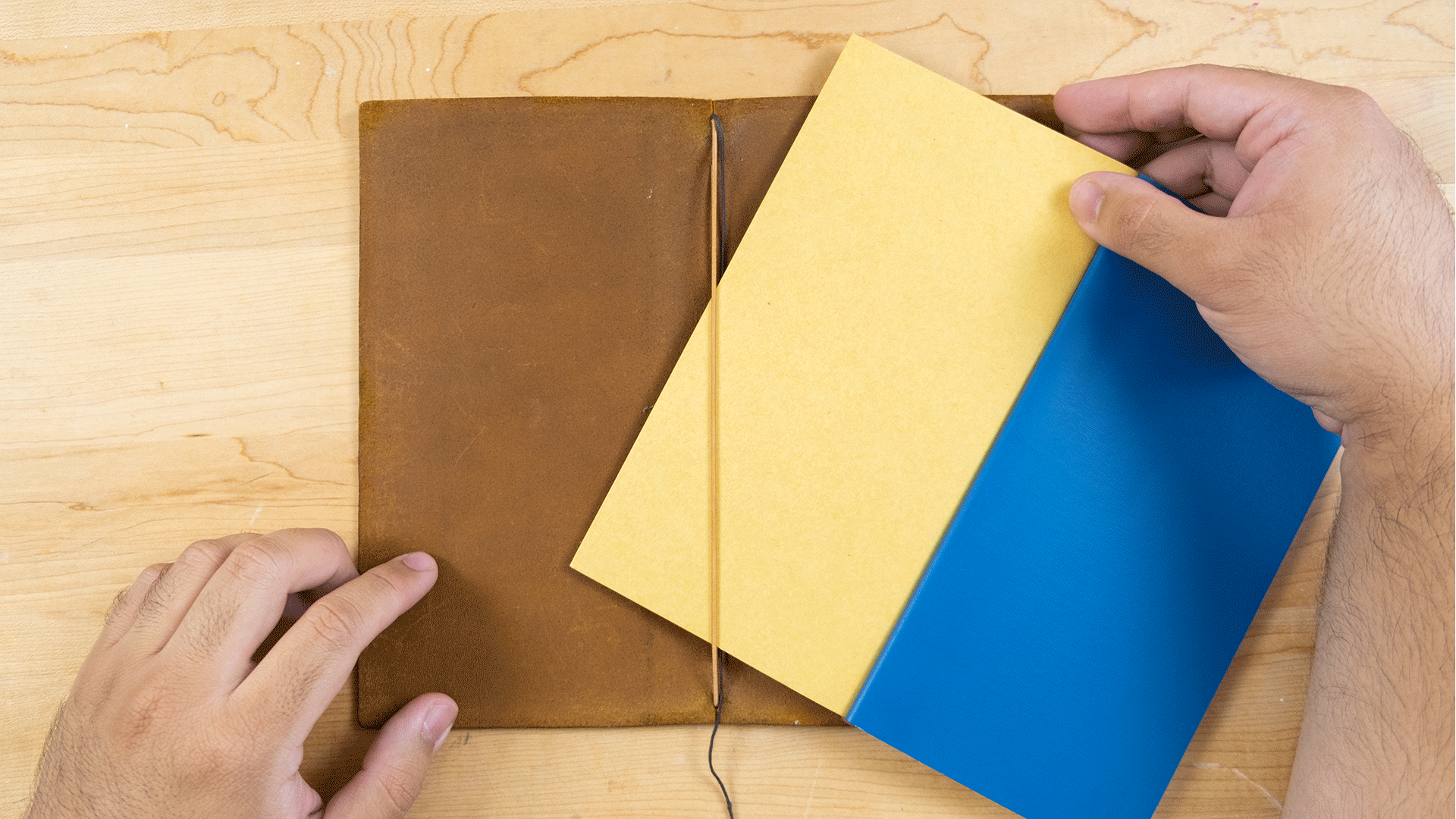 Traveler's Notebook Tutorial: How to Connect Multiple Refills and  Accessories — The Gentleman Stationer