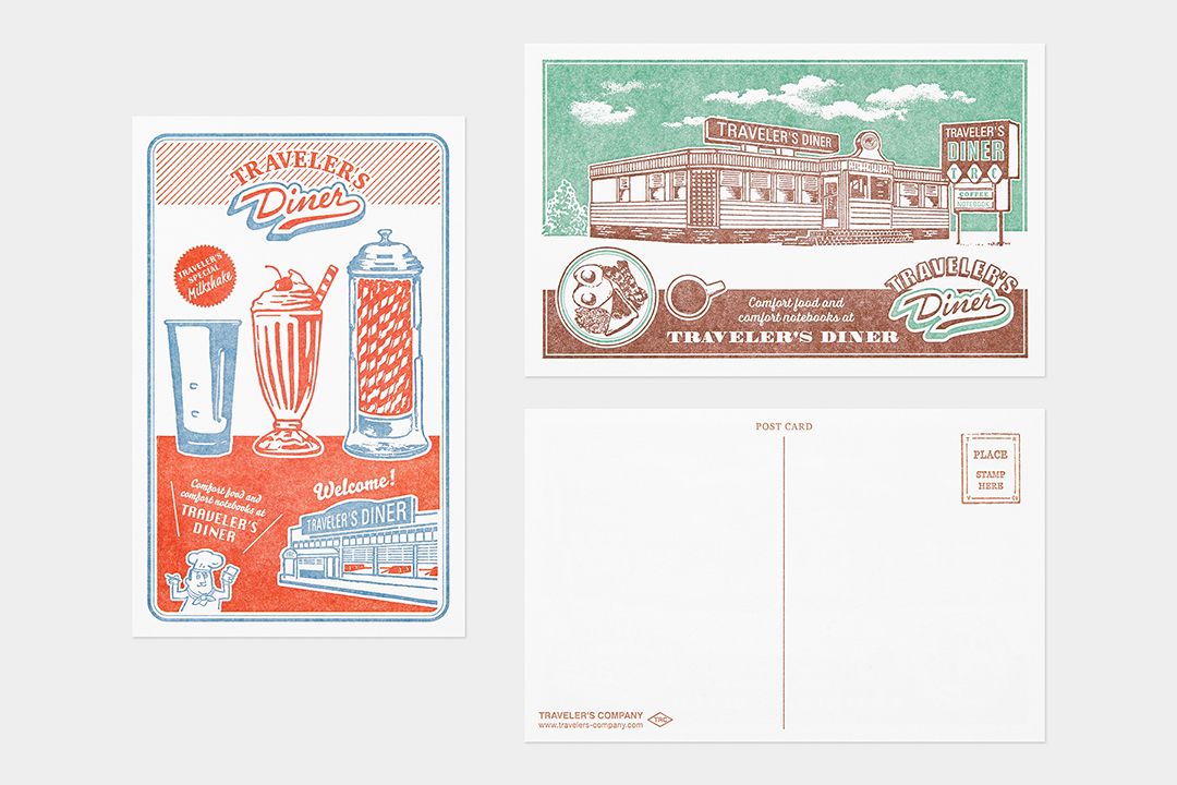 Traveler's Notebook Limited Set - DINER - oblation papers & press