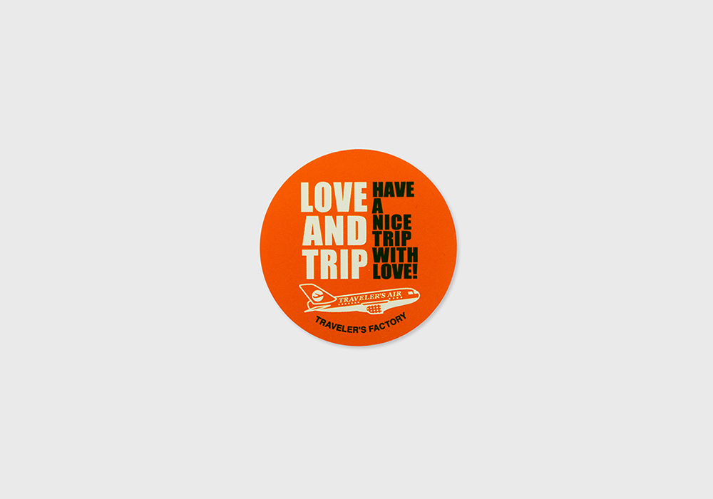 LOVE AND TRIP Sticker.