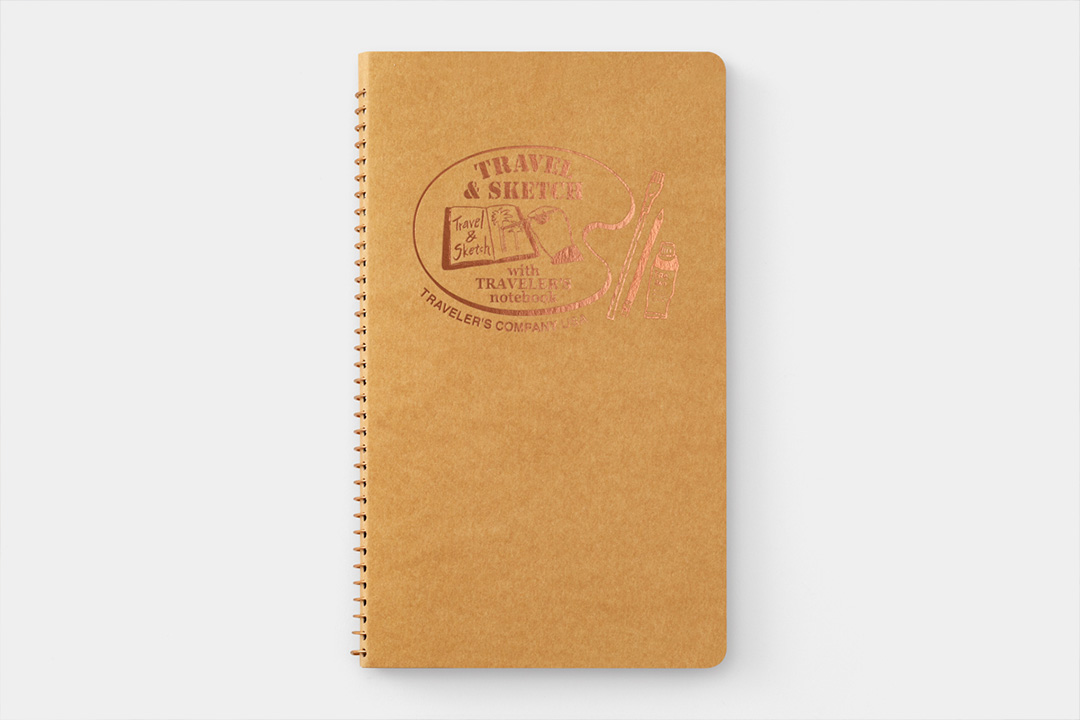 TRAVEL & SKETCH SPIRAL RING NOTEBOOK USA Limited.