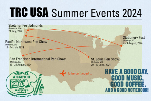 TRC USA Summer Pop-up Event map.