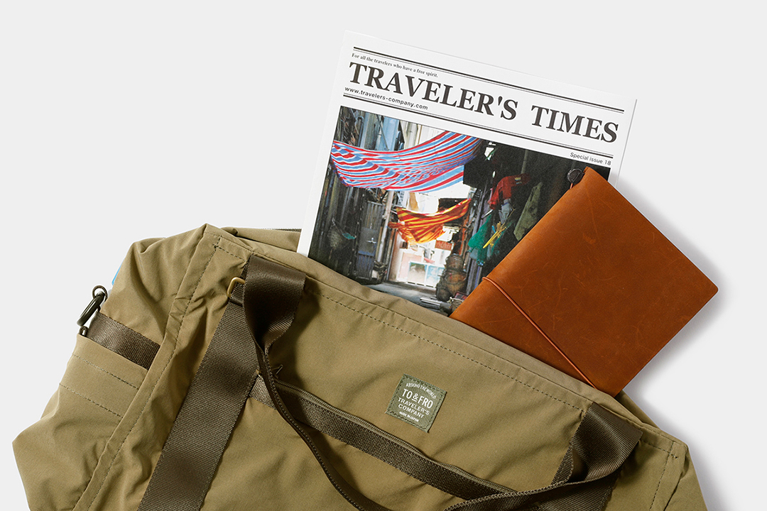 TF TO&FRO Boston Bag can be used as a daily bag to carry your favorite tools.