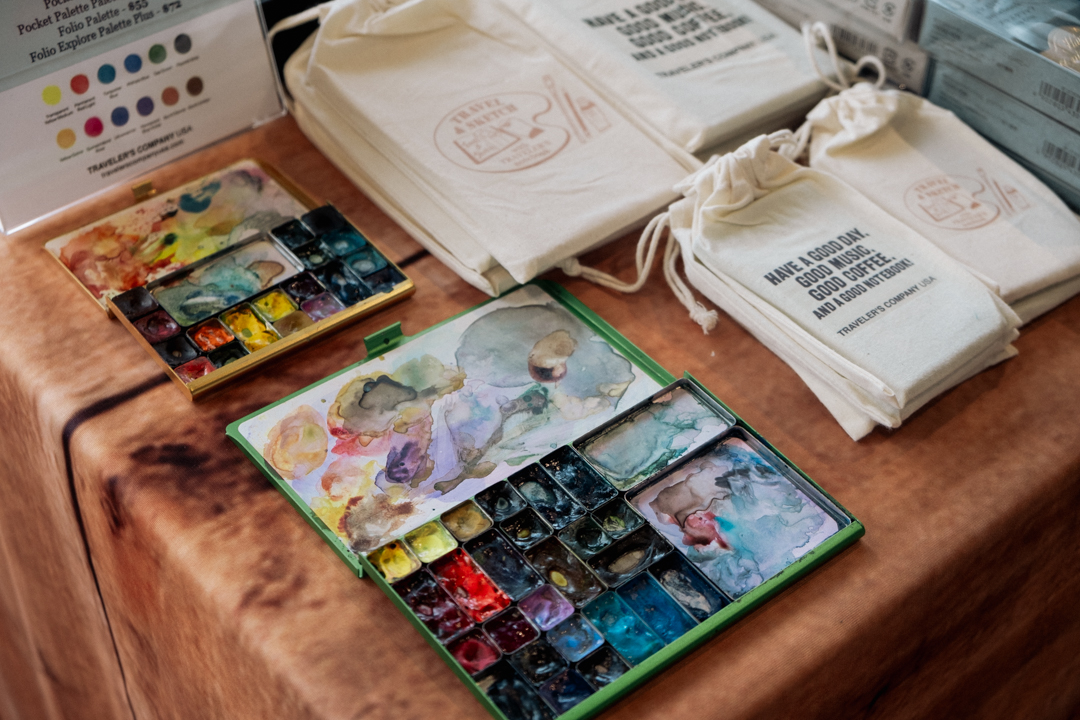 TRC USA X Art Toolkit palettes featured at Sketcher Fest Edmonds.