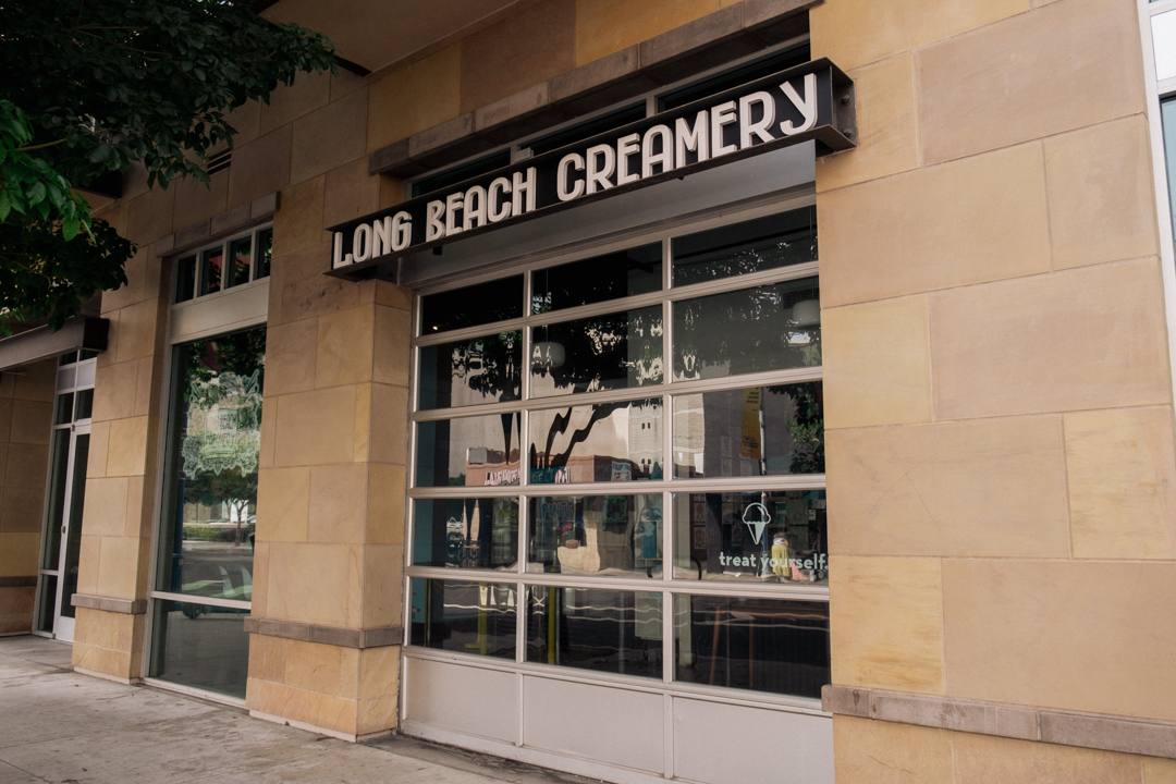 A view of Long Beach Creamery next door to Intertrend.