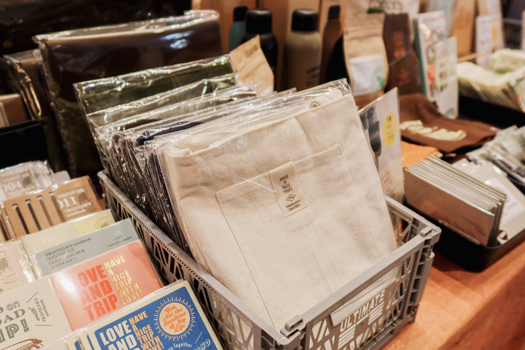 TF Original Sacoche Bag and other TF items on the TRC USA table at the California Pen Show.