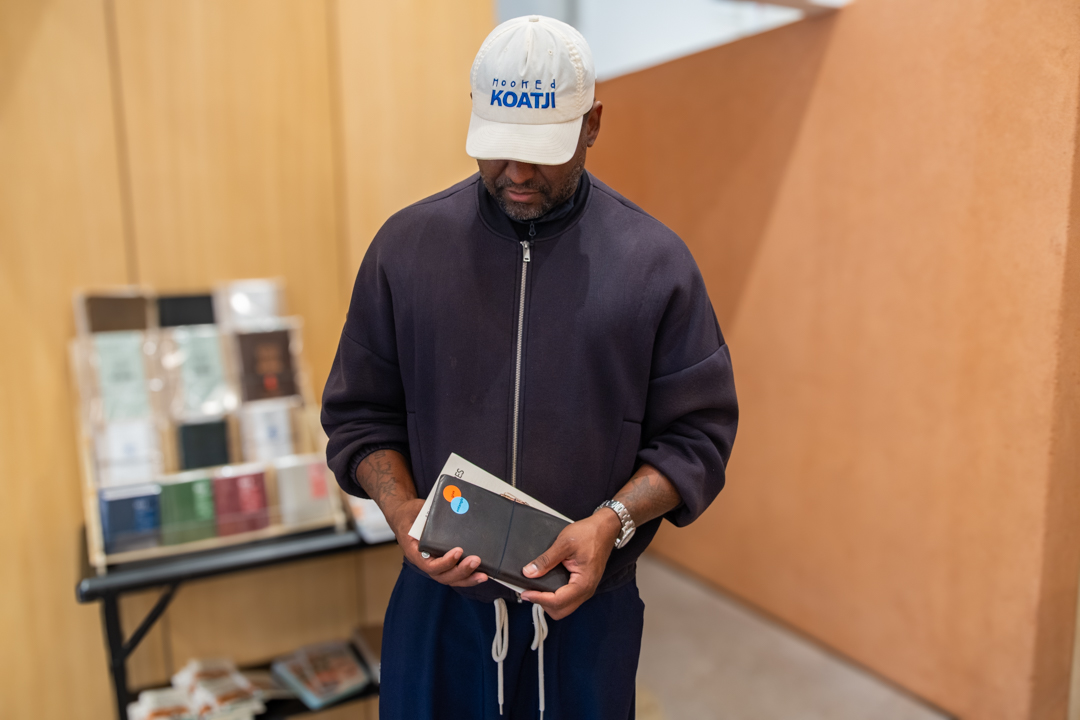 Jason, a TRAVELER'S notebook user who has been using his brown TRAVELER'S notebook for years.