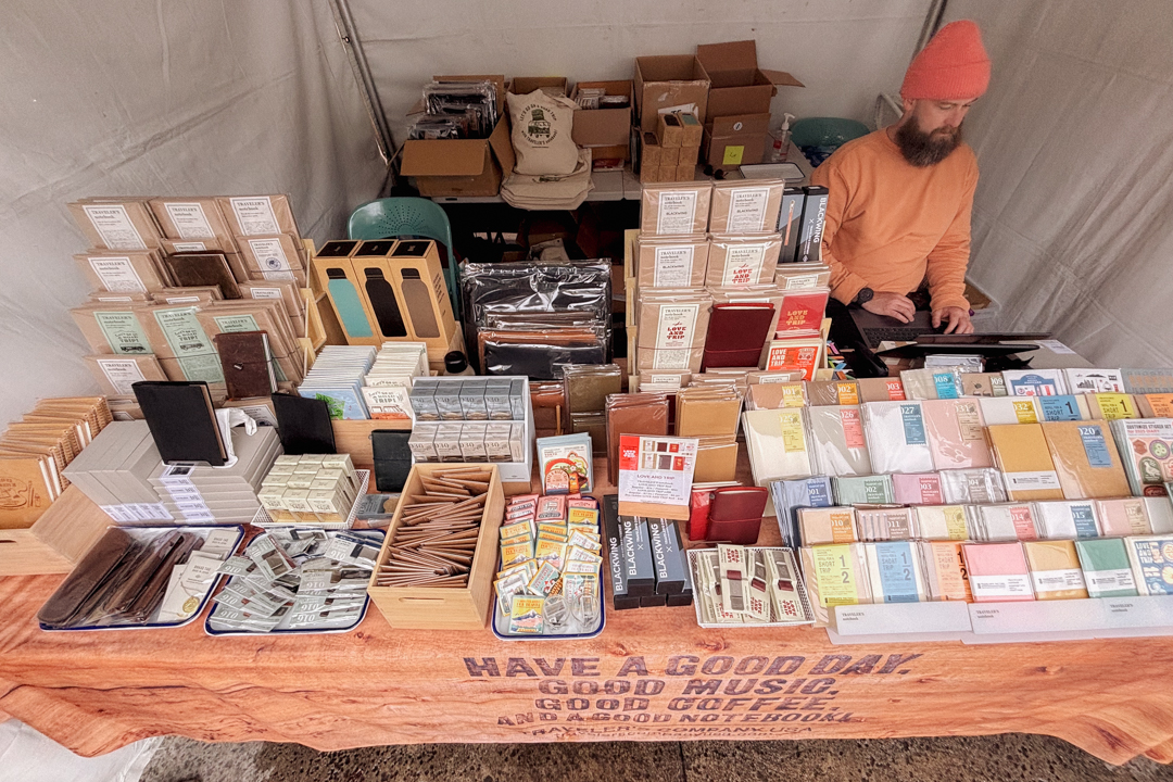 The TRC USA booth at the L.A. Times Festival of Books.