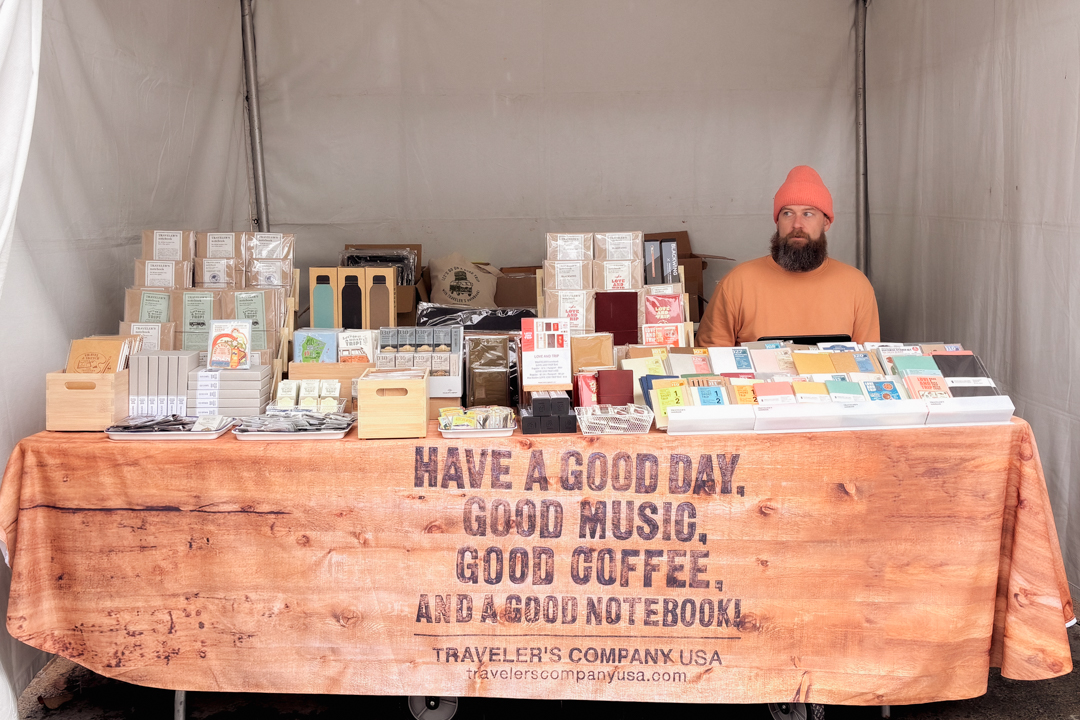 The TRC USA booth at the L.A. Times Festival of Books.