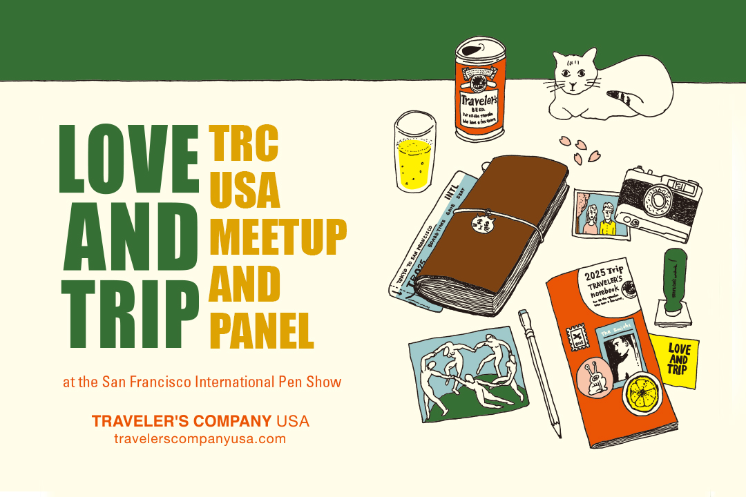 SF Pen Show Panel for TRC USA and TRAVELER'S notebook users.