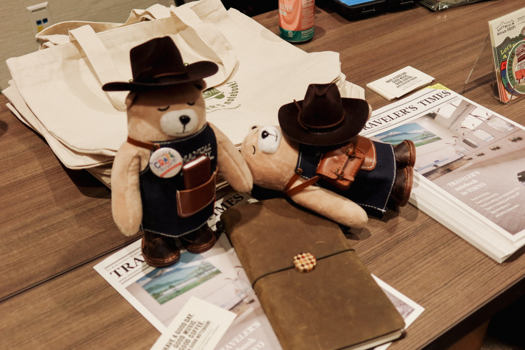 Manual Factory stuffed toy bears at the TRC USA table at Little Craft Fest.