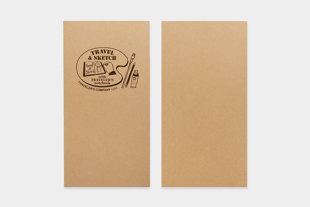 The front and back cover of TRC USA Limited Accordion Fold Paper TRAVEL & SKETCH.