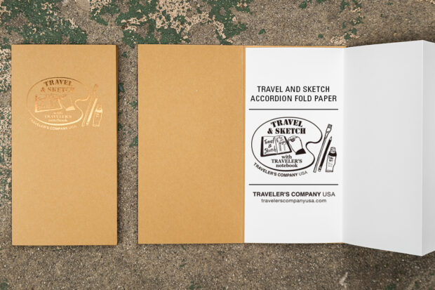 TRC USA Limited Accordion Fold Paper TRAVEL & SKETCH.