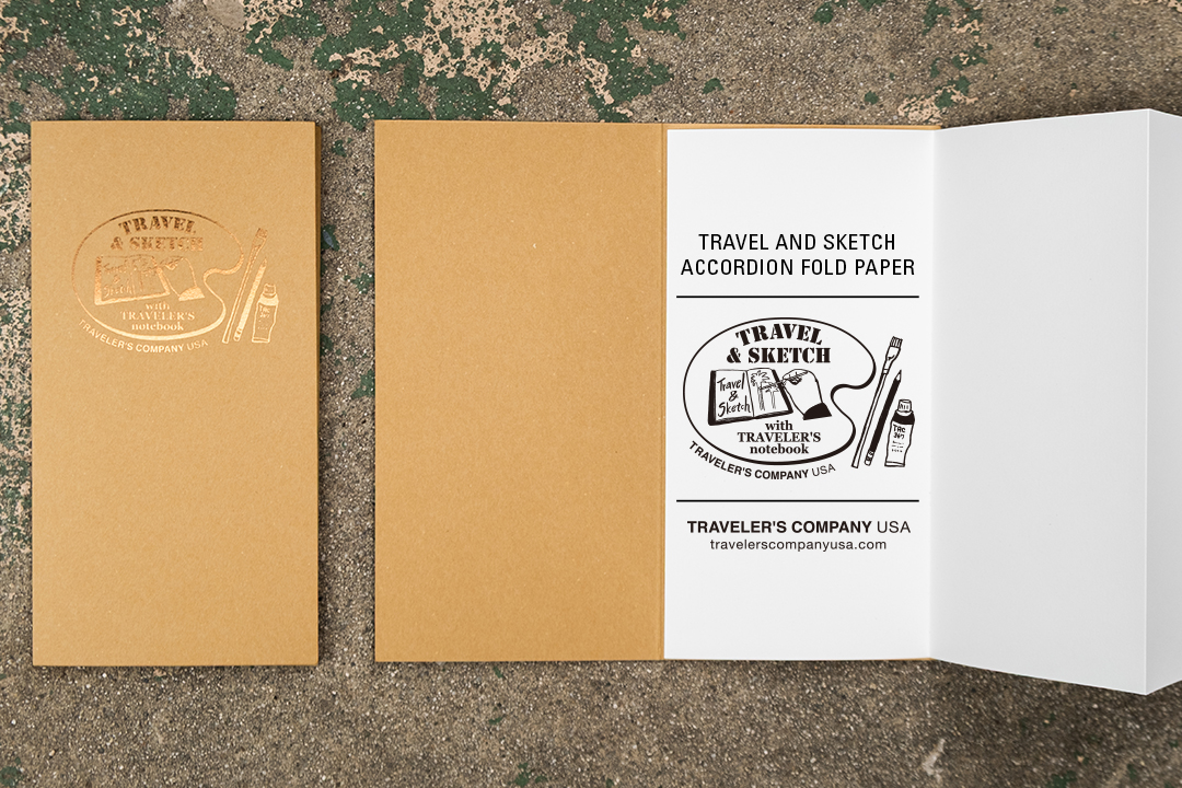 TRC USA Limited Accordion Fold Paper TRAVEL & SKETCH.