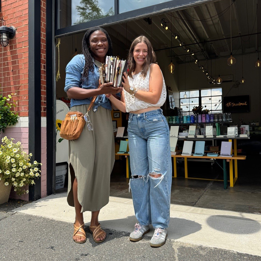 Fans showing off their TRAVELER'S notebooks.