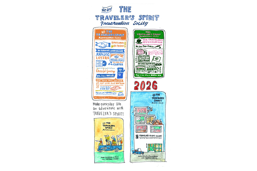 Illustrations of the 2026 DIARY plastic sheets and clear folders.