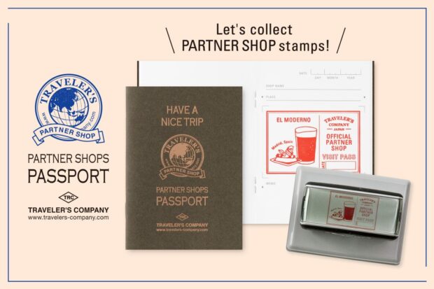 PARTNER SHOPS Passport. Let's collect PARTNER SHOP Stamps.