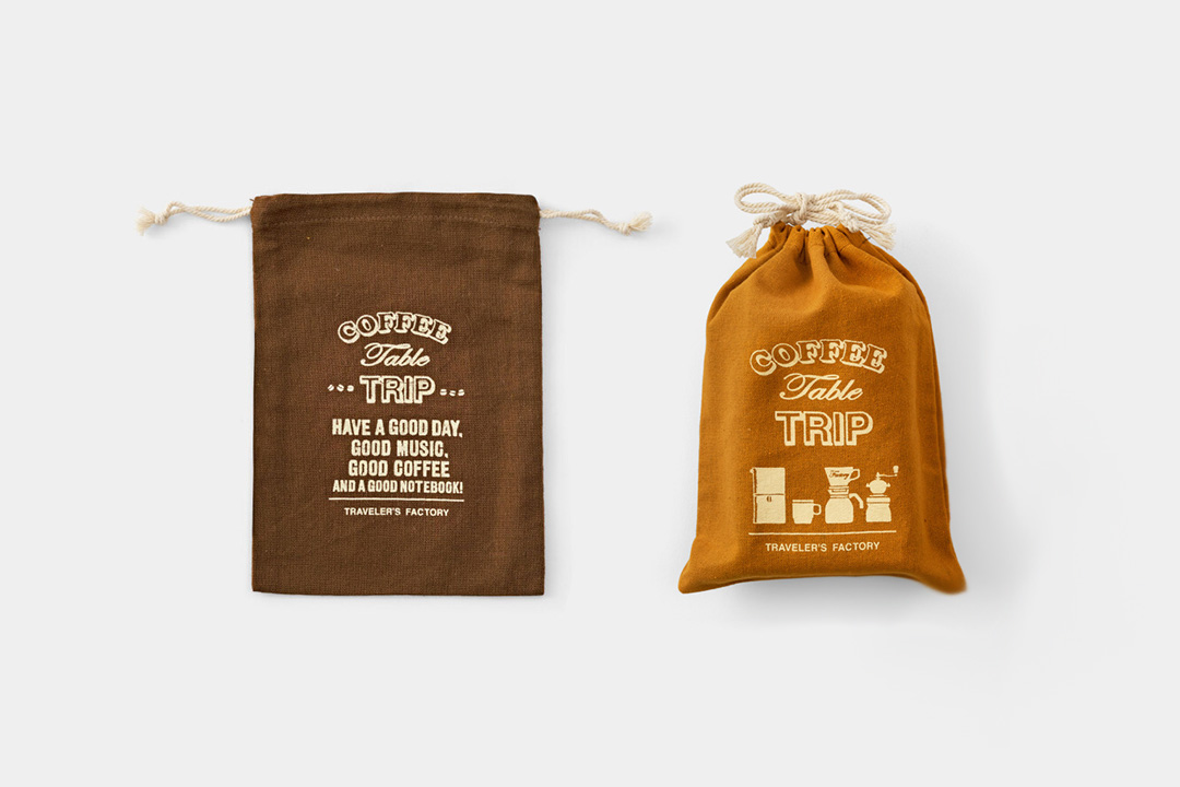 TF Original Coffee bags in Dark Brown and Light Brown.