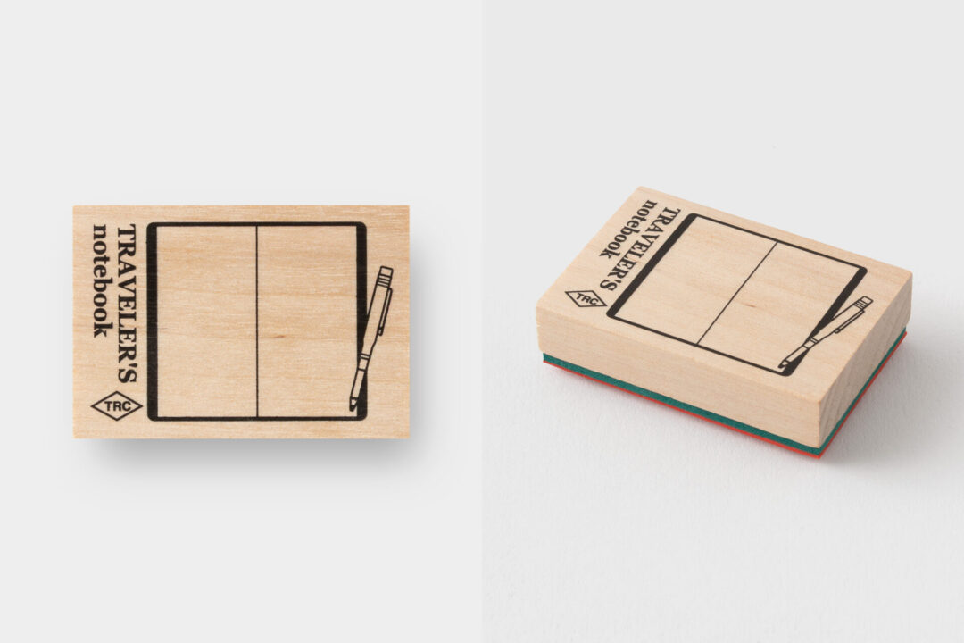 TRAVELER'S notebook 20th Anniversary Customization Set Stamp Notebook.