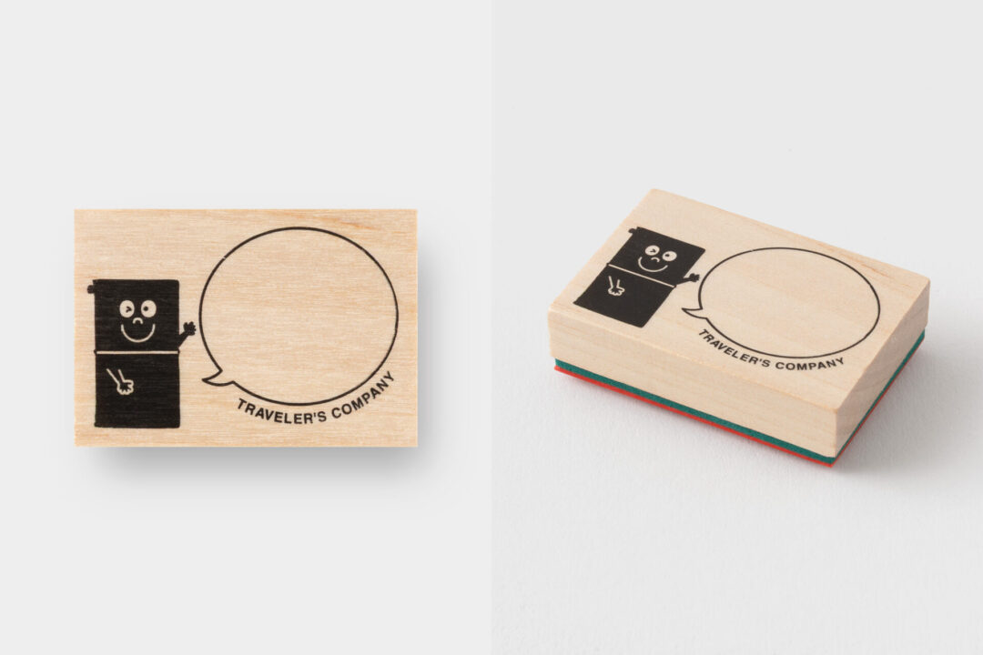 TRAVELER'S notebook 20th Anniversary Customization Set Stamp TRAVELER'S notebook Boy.