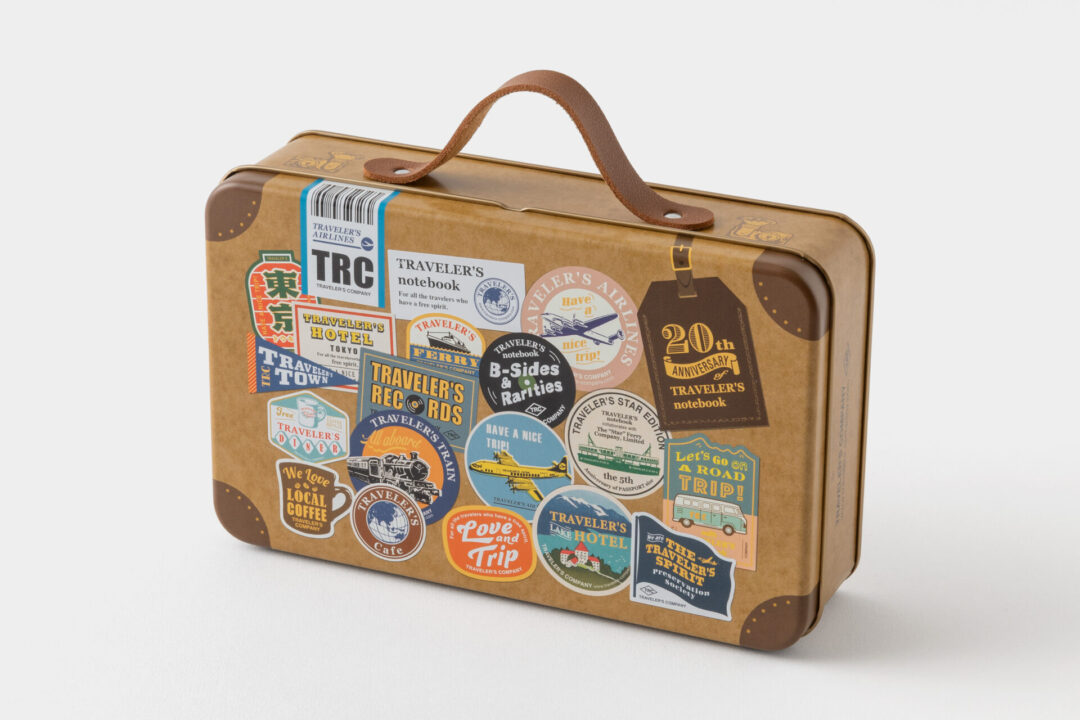 TRAVELER'S notebook 20th Anniversary Customization Set.