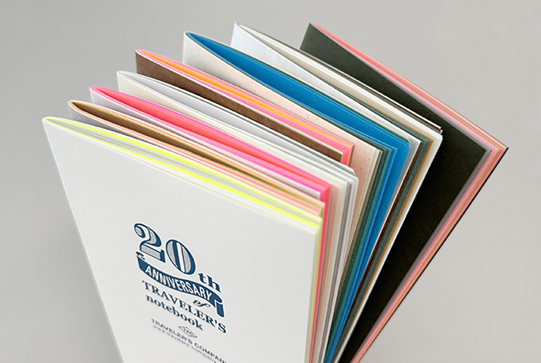 Different types of TRAVELER'S notebook refill you can customize.