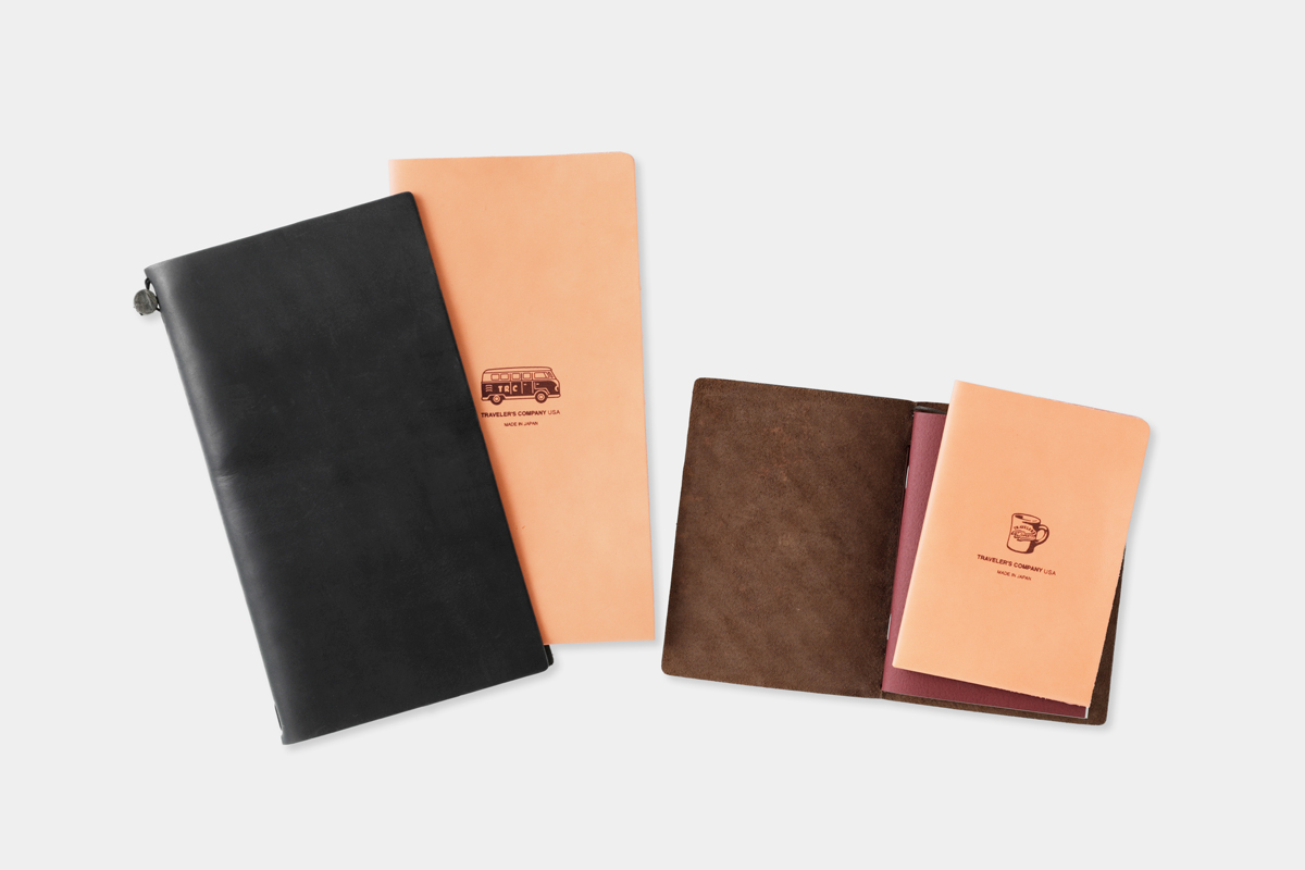 TRAVELER'S COMPANY USA Limited Leather Folders.