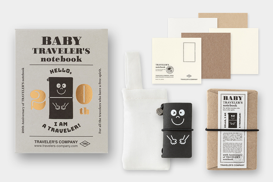 TRAVELER’S notebook Baby Black