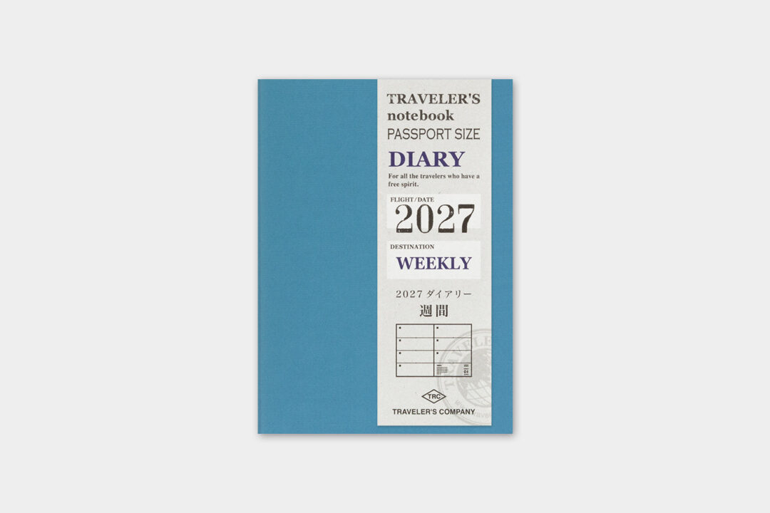 2027 Weekly Refill (Passport Size)