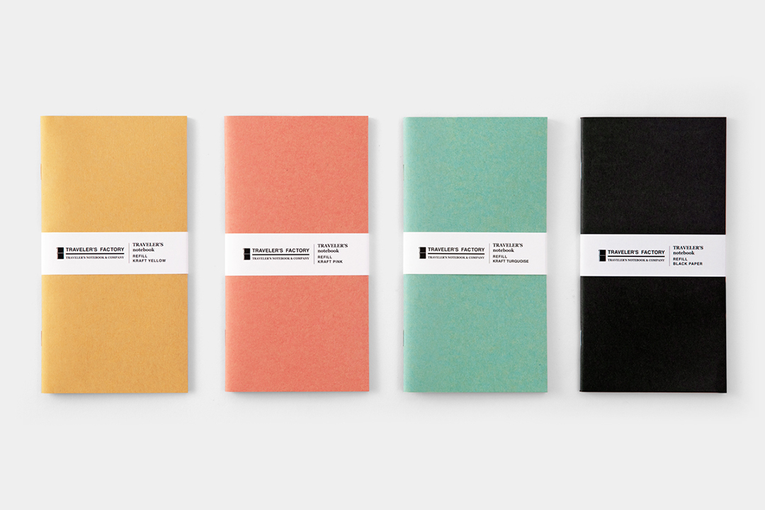 TRAVELER'S notebook refill Kraft Color.