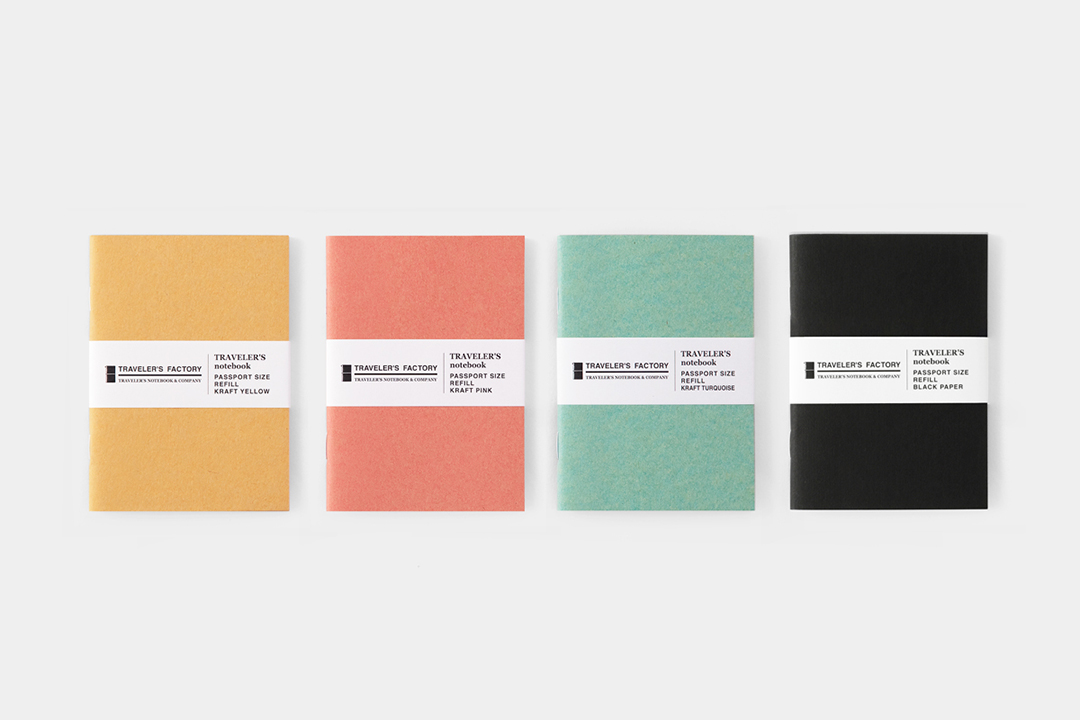 TRAVELER'S notebook refill Kraft Color Passport Size.