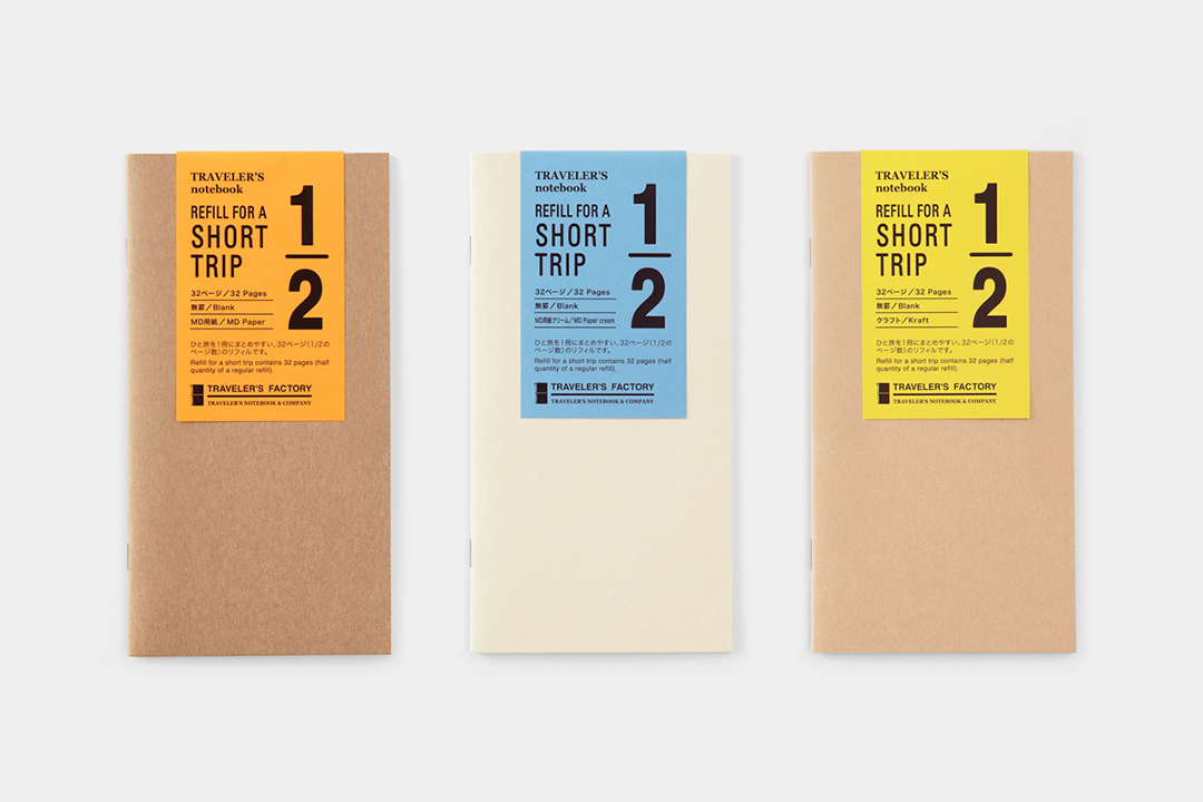 TRAVELER'S notebook refill Short Trip.