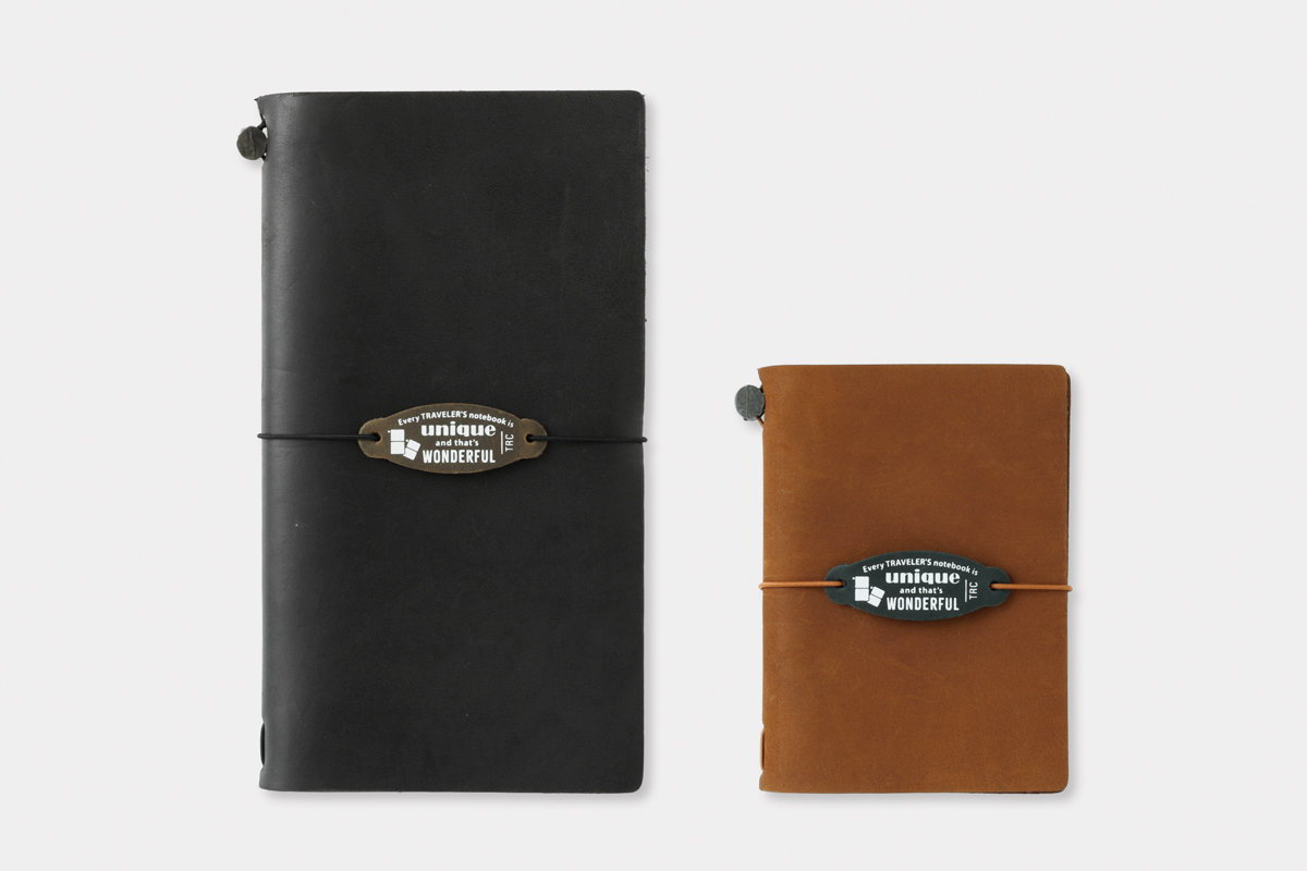 Different leather tags with your TRAVELER'S notebook.